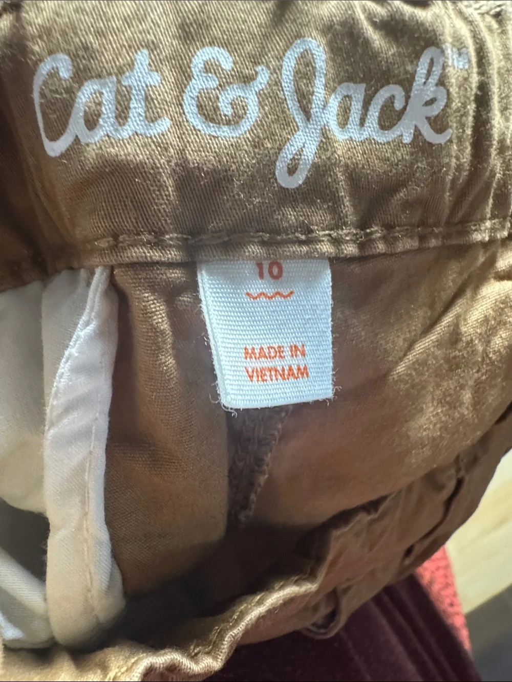 Cat & Jack Brown Men's Cargo Pants